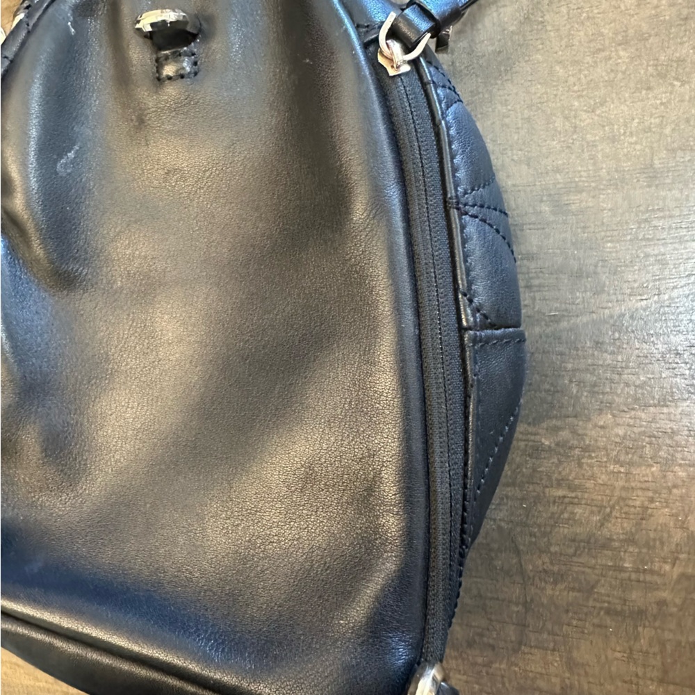 KATE SPADE BRIAR LANE QUILTED MINI CONVERTIBLE BACKPACK BLACK - Picture 3 of 7